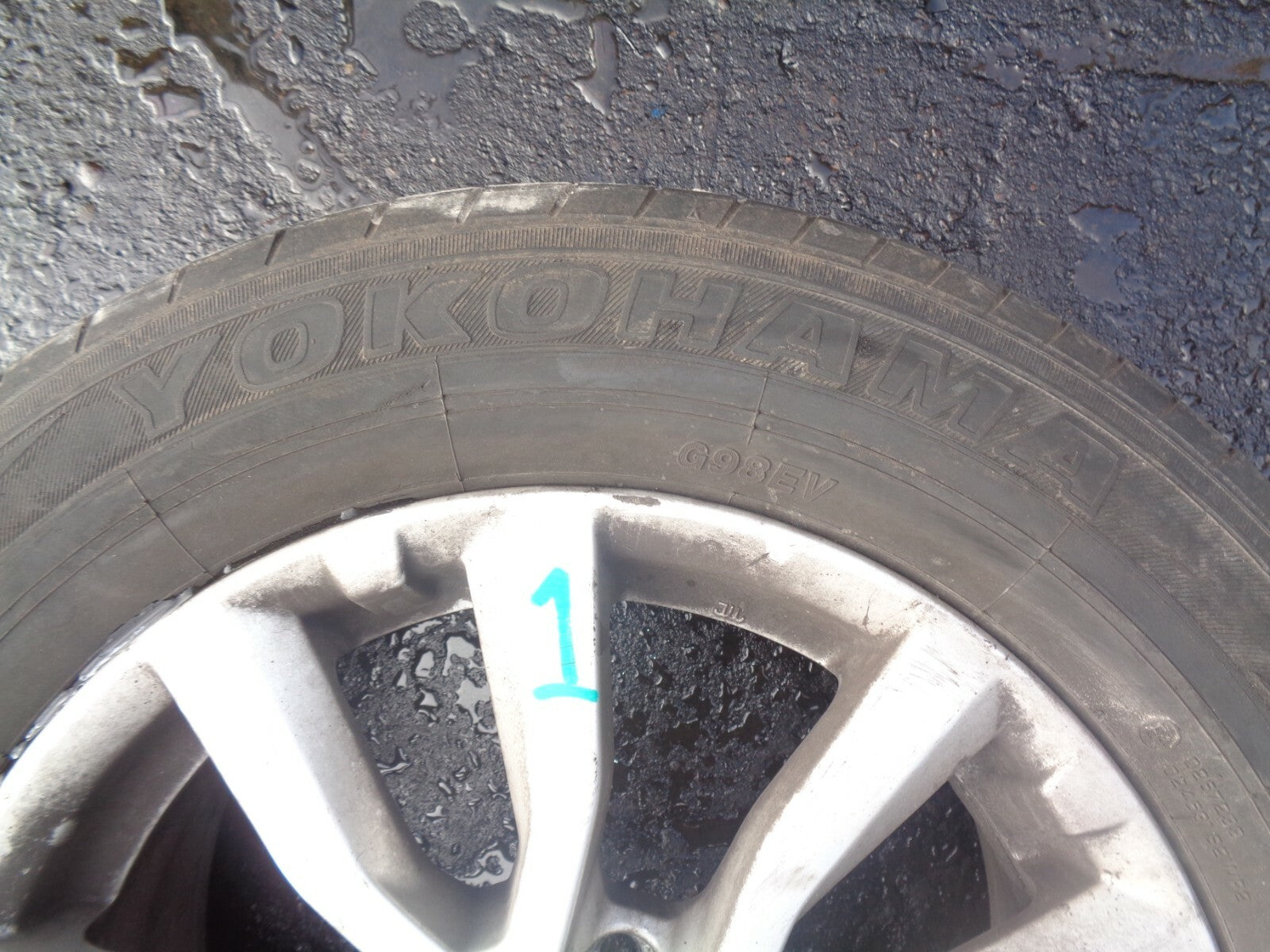 2019 NISSAN X TRAIL T32 MK3 17 INCH ALLOY WHEEL TWIN SPOKE 225/65R17 REF1