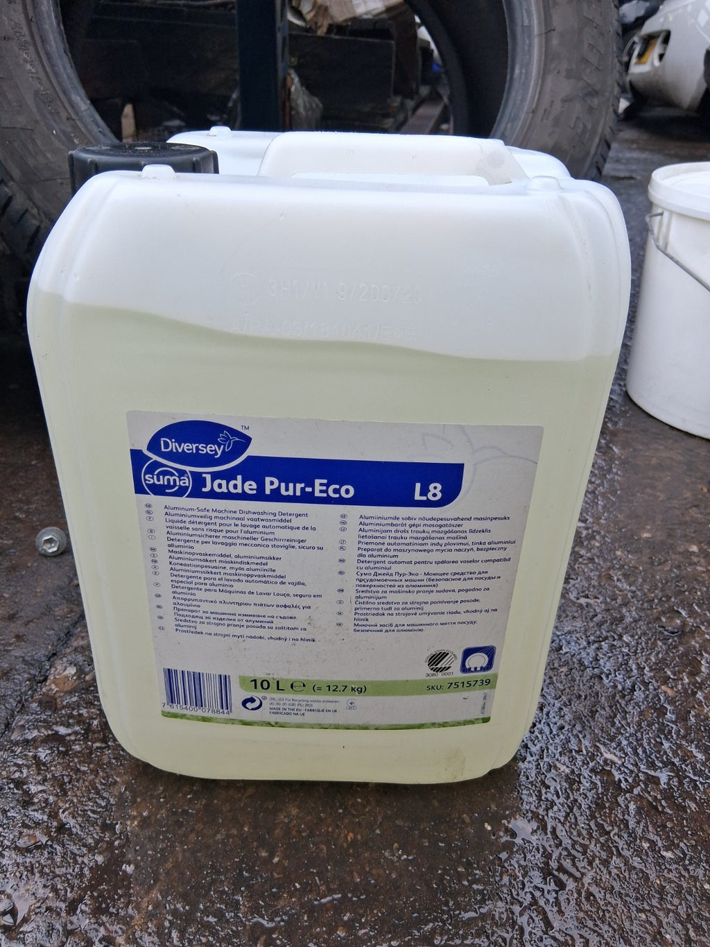 DIVERSEY SUMA JADE PUR-ECO L8  ENVIRONMENTAL FRIENDLY DISHWASHER CLEANER 10L