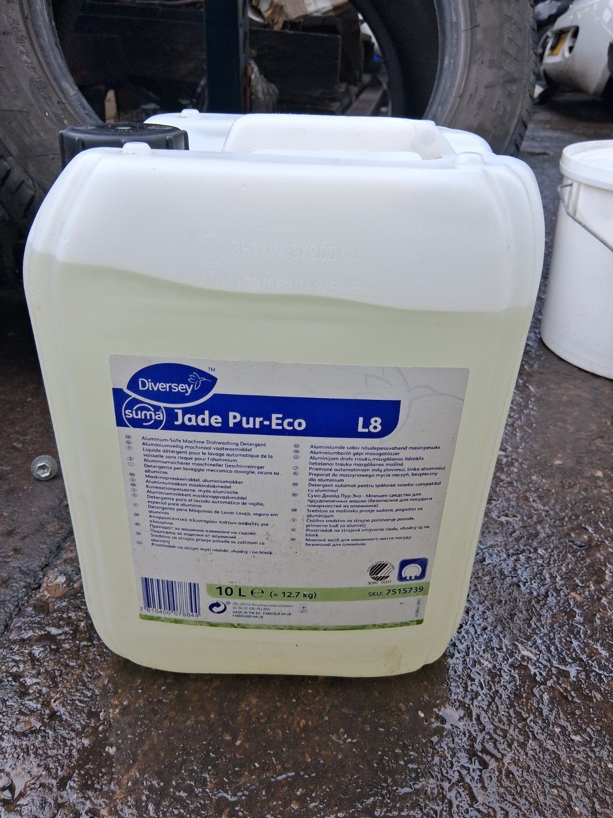 DIVERSEY SUMA JADE PUR-ECO L8  ENVIRONMENTAL FRIENDLY DISHWASHER CLEANER 10L