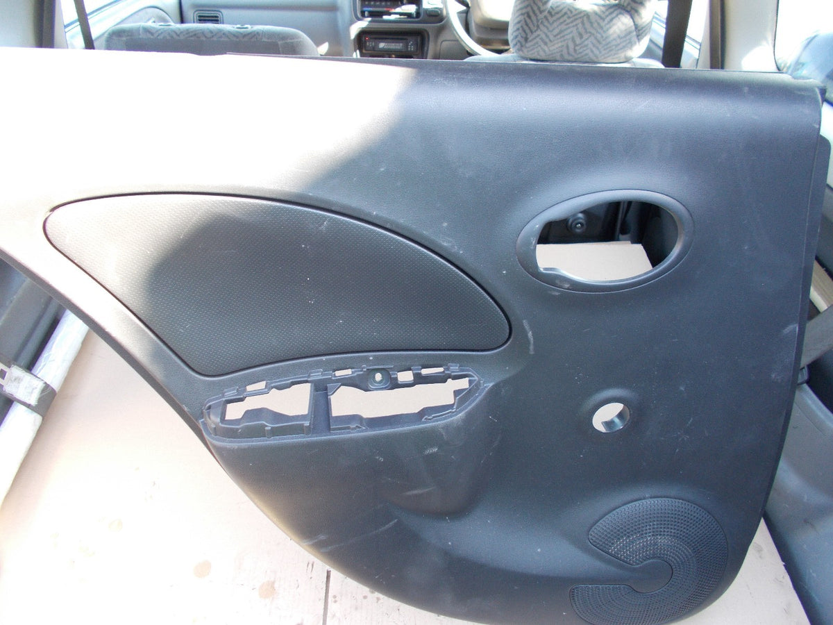 2013 NISSAN MICRA ACENTA PASSENGER SIDE REAR DOOR CARD