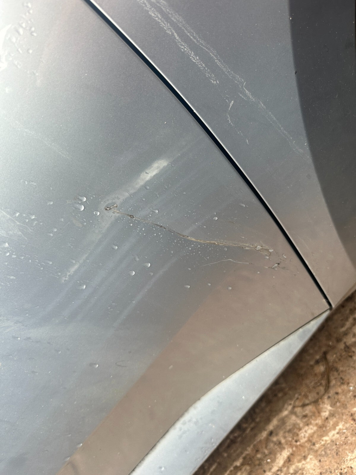 2020 SKODA SUPERB MK3 OSF DRIVER SIDE FRONT DOOR BARE LA7W SILVER