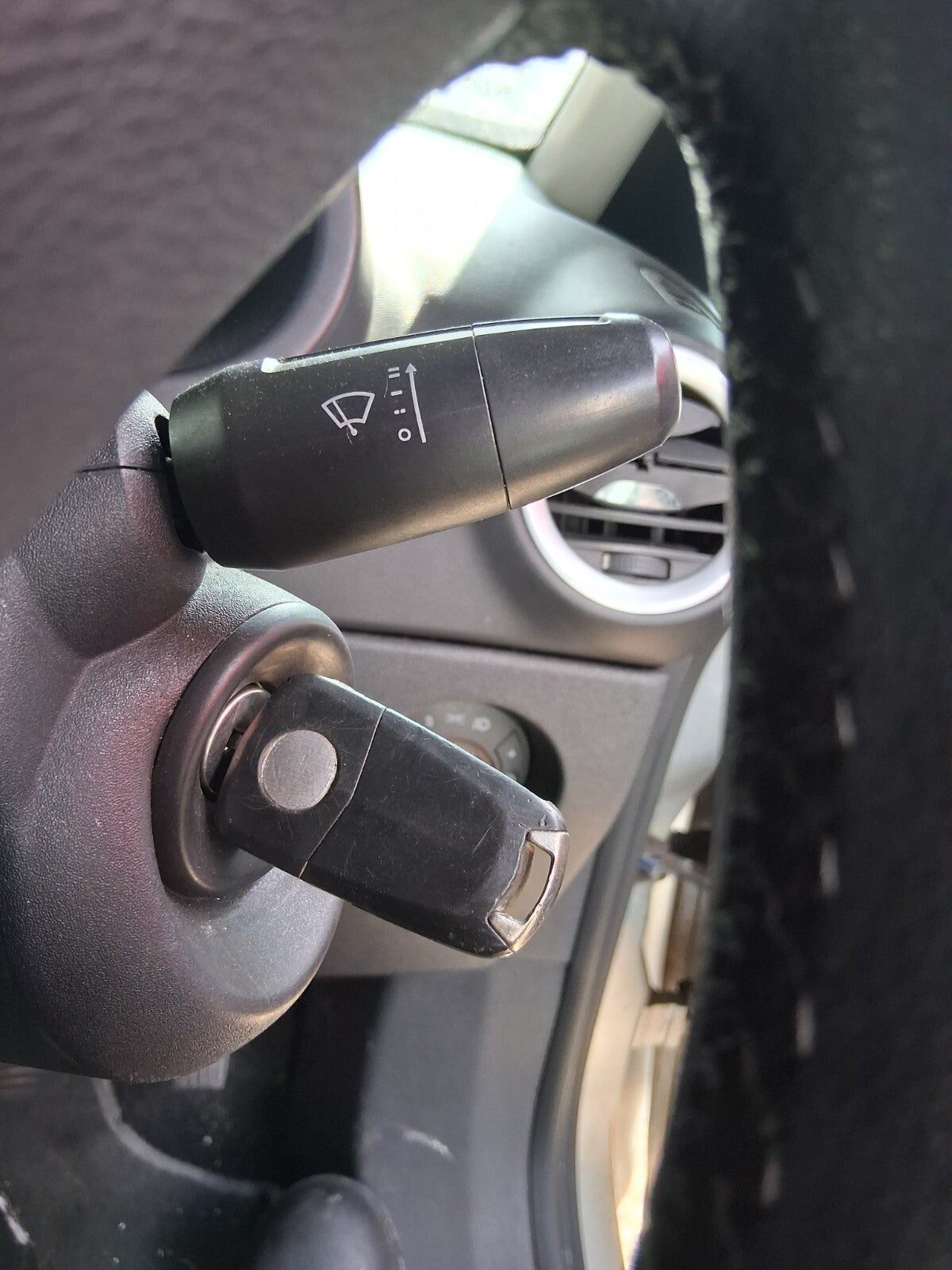 2009 VAUXHALL CORSA D WIPER INDICATOR SWITCH STALK SQUIB RING