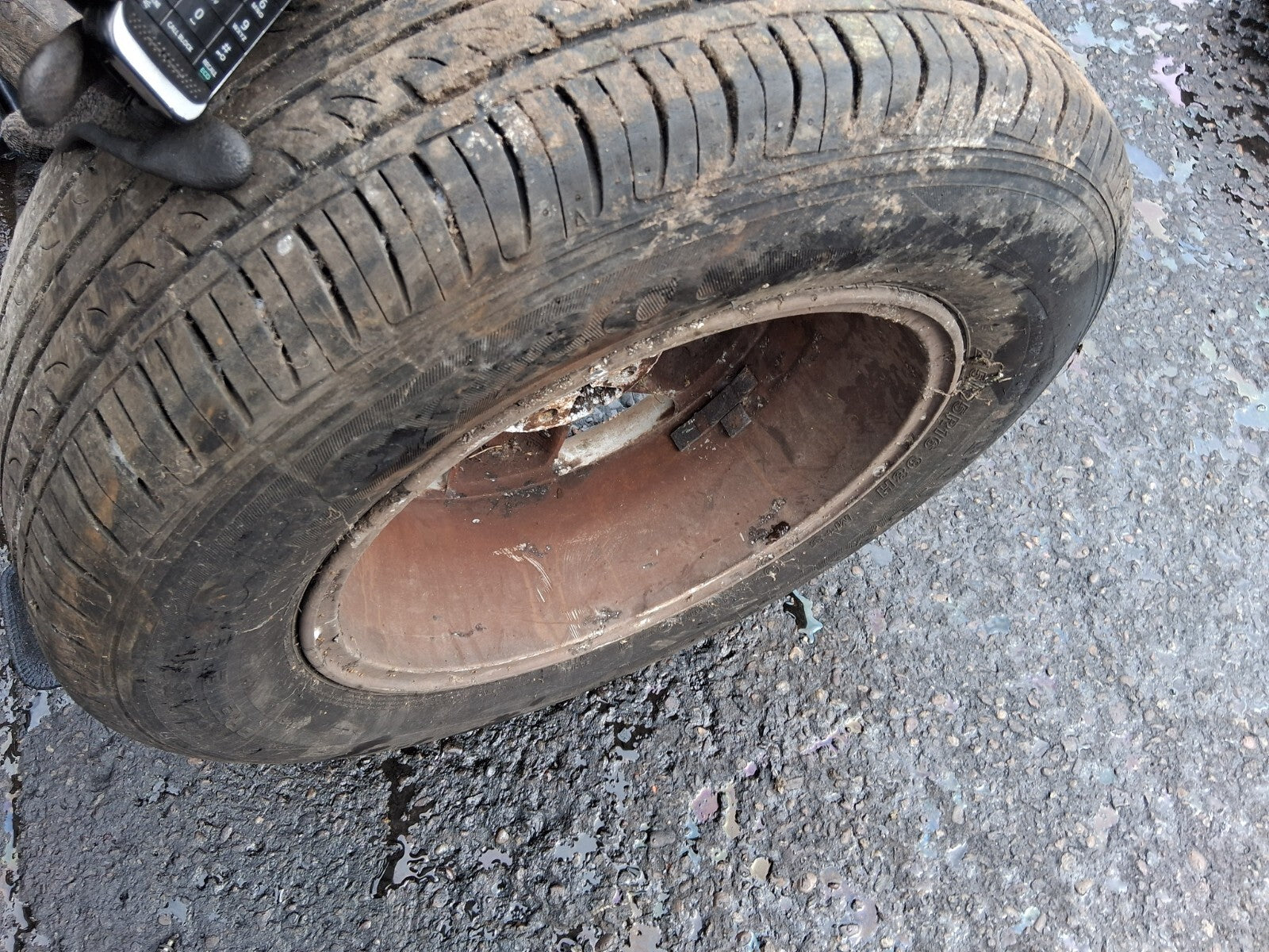 2007 NISSAN X TRAIL MK1 16 INCH ALLOY WHEEL WITH TYRE 215/65R16