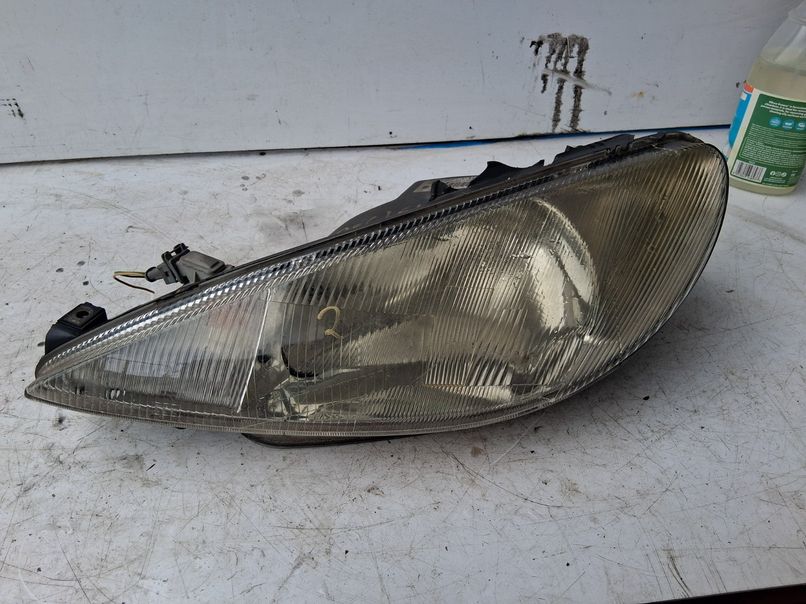2001 PEUGEOT 206 NSF PASSENGER SIDE FRONT HEADLIGHT HEADLAMP