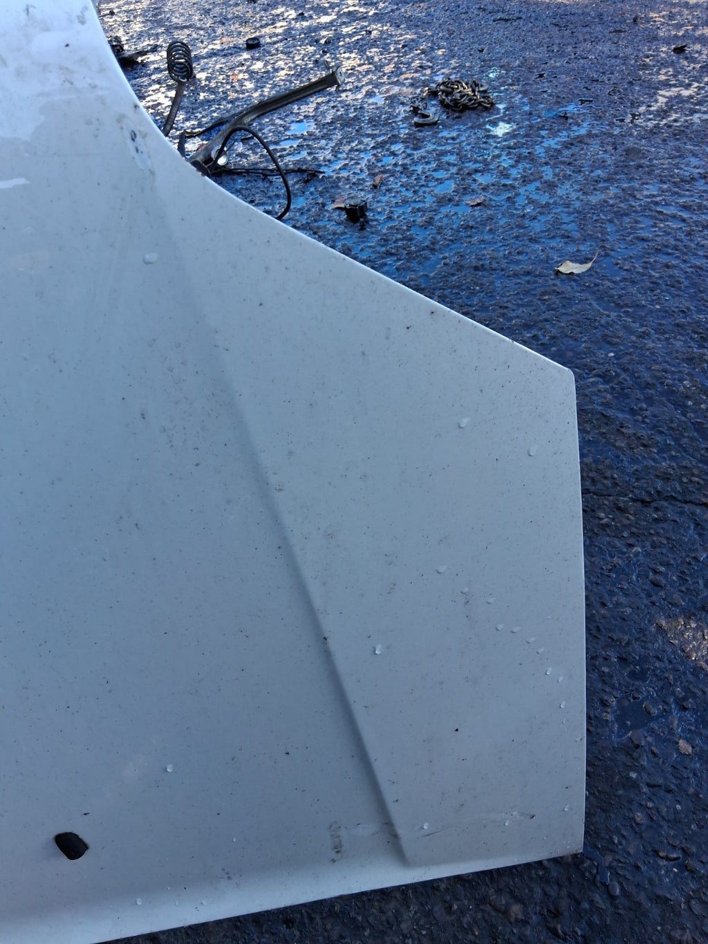 2003 FORD TRANSIT CONNECT MK1 FRONT BONNET HOOD PANEL WHITE