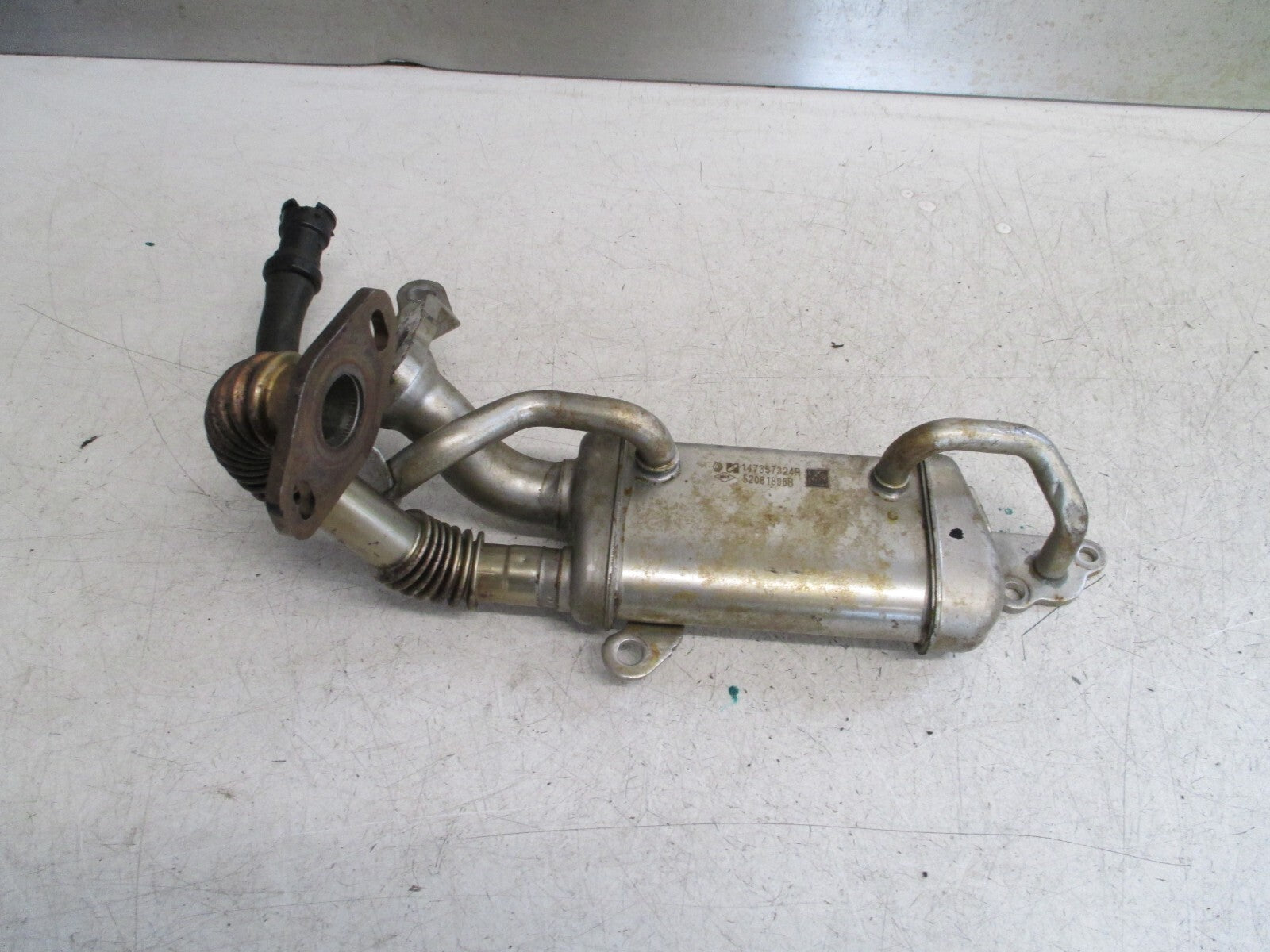 2015 RENAULT SCENIC EGR VALVE COOLER 147357324R