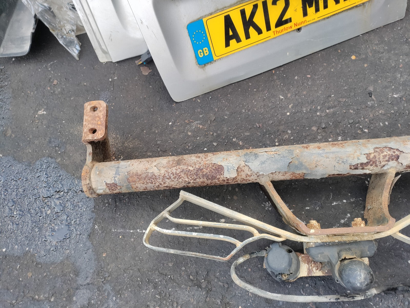VAUXHALL VIVARO MK1 2012 REAR TOW BAR