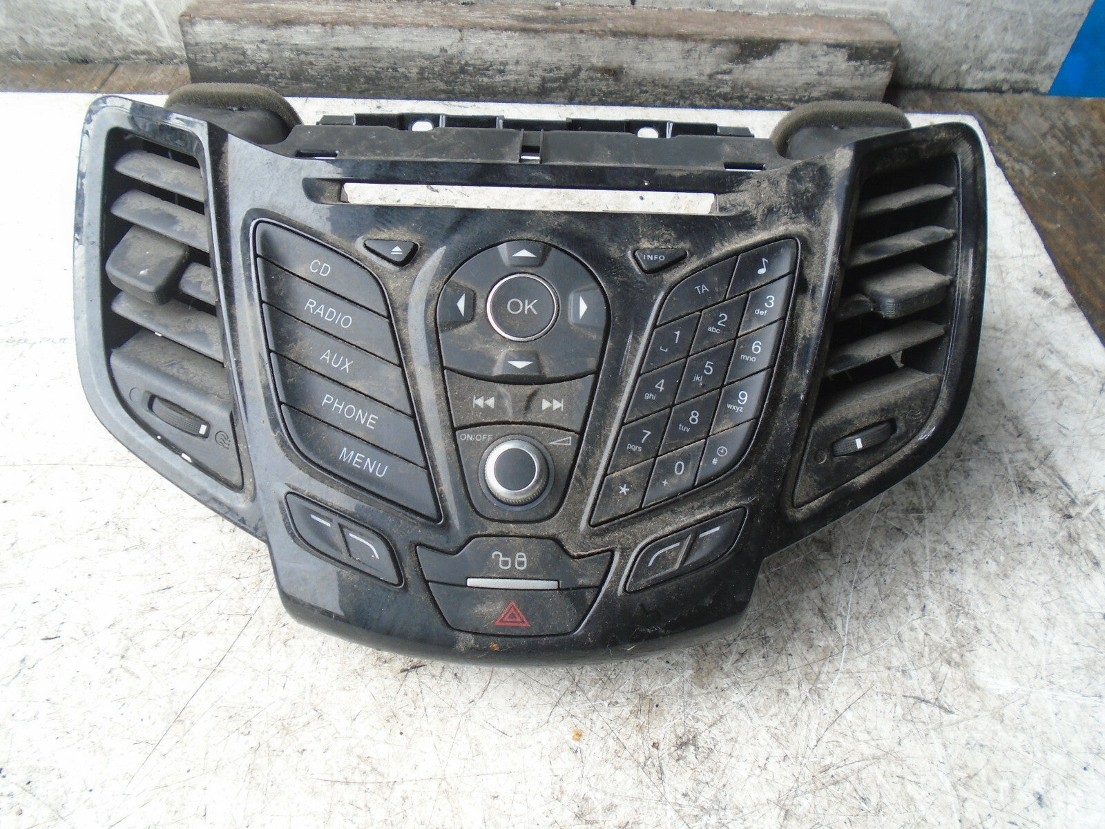 FORD FIESTA MK7 2016 AUDIO CONTROL MODULE C1BT18K811PA