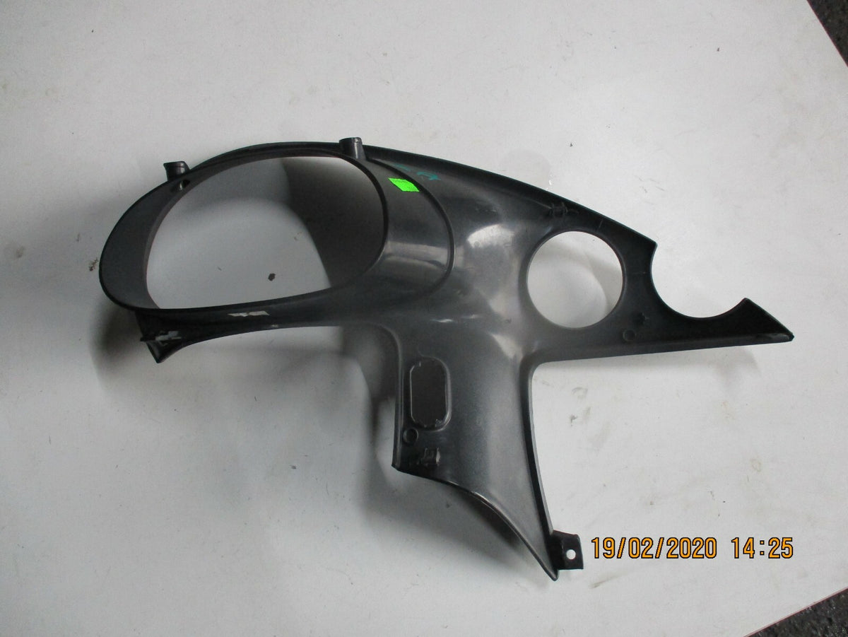 FORD KA 1997 SPEEDO CLOCKS DIALS DASHBOARD PLASTIC TRIM SURROUND SILVER GREY
