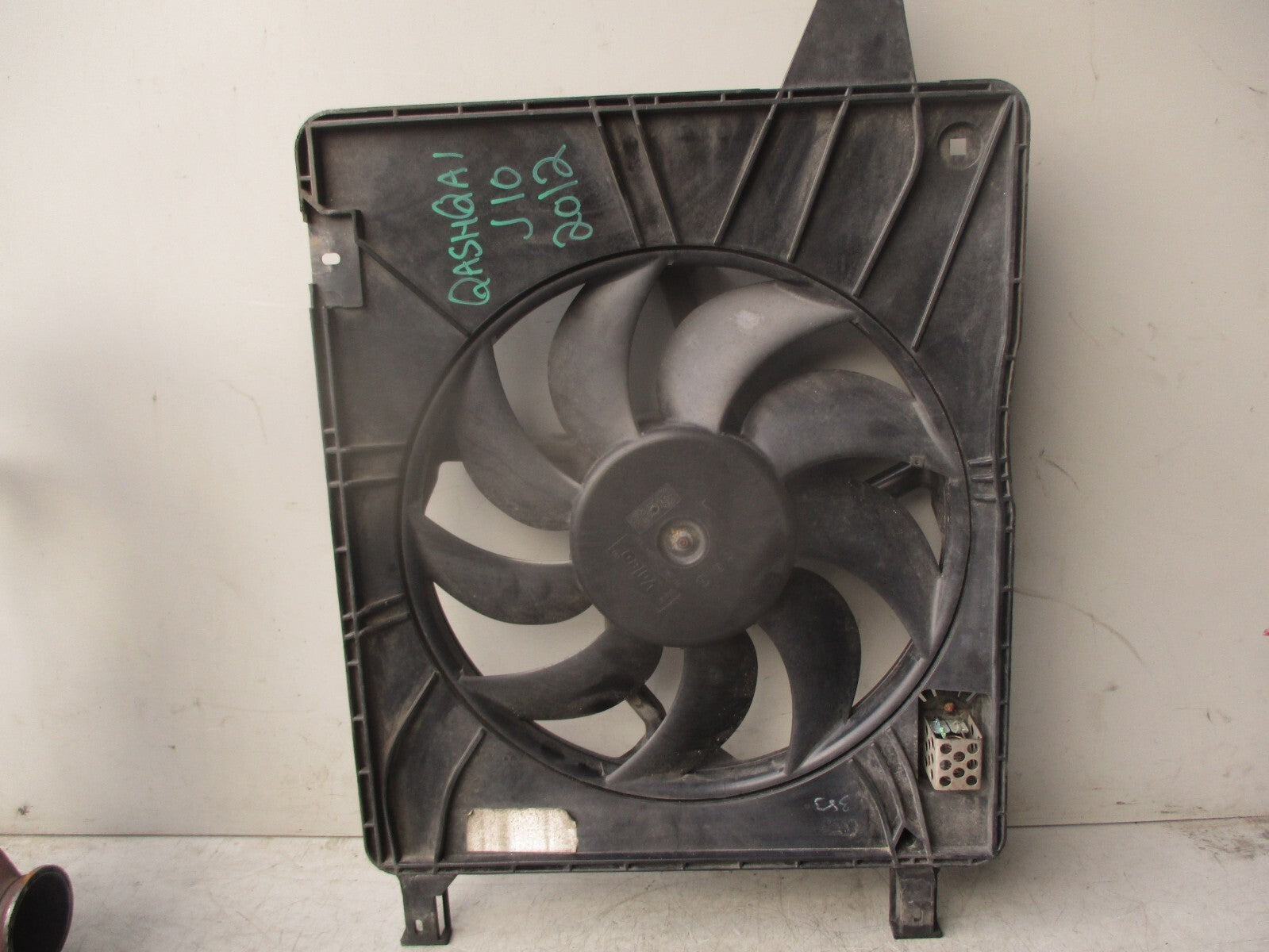 2012 NISSAN QASHQAI J10 MK1 1.6 PETROL RADIATOR ENGINE COOLING FAN 5393199