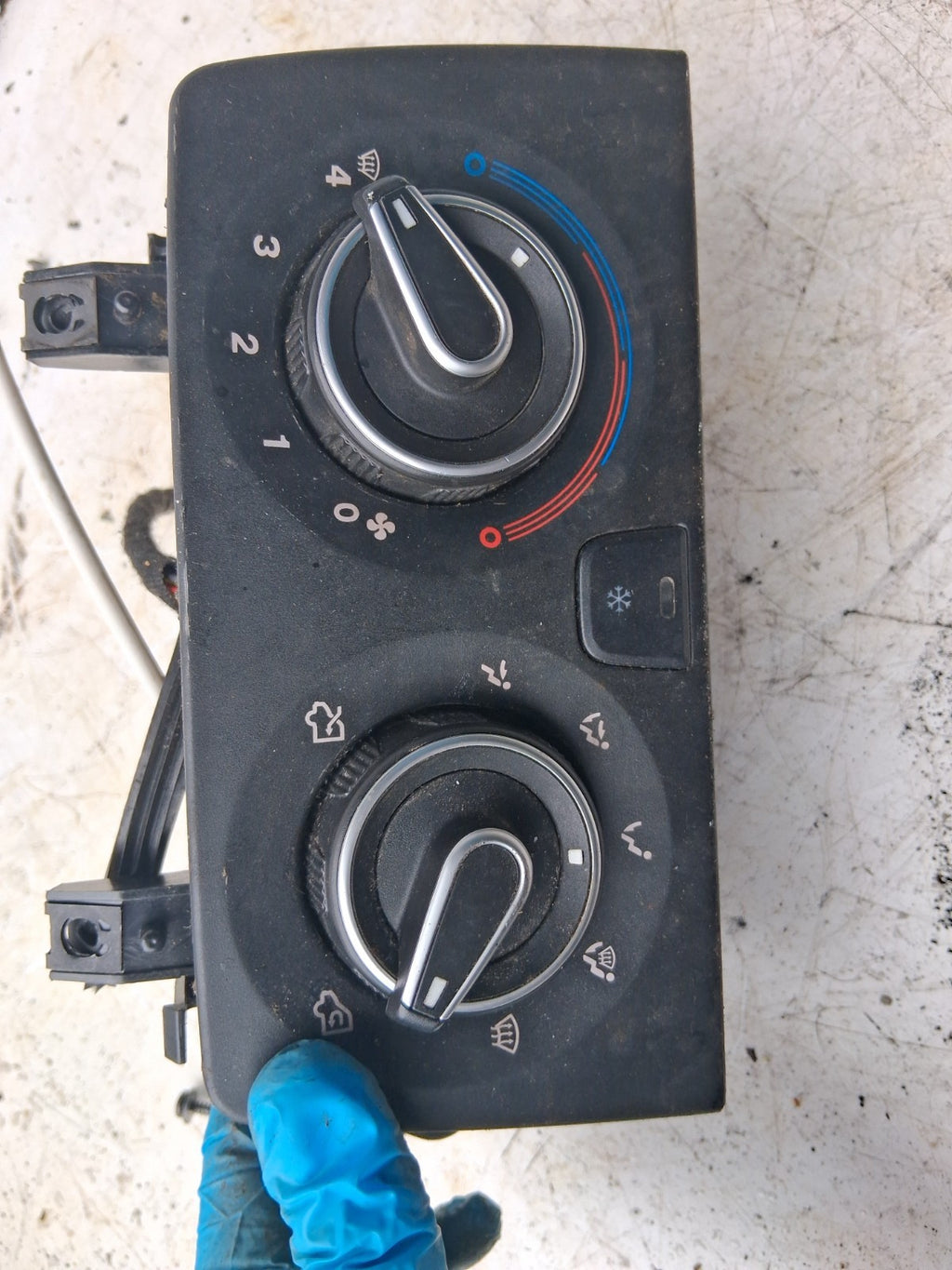 2016 PEUGEOT BOXER MK3 AC HEATER CLIMATE CONTROL SWITCH PANEL 168340200