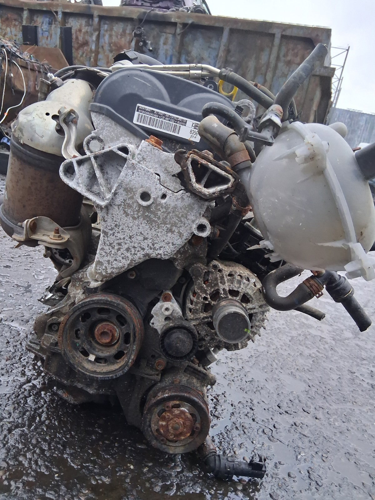 VW VOLKSWAGEN GOLF MK7 2016 1.4 PETROL BARE ENGINE WITH PUMP & INJECTORS CZC