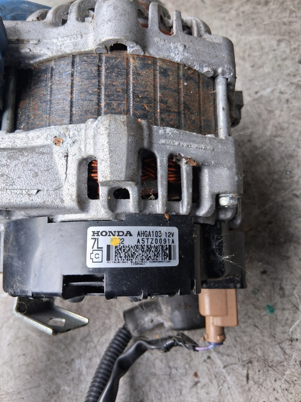 2019 HONDA JAZZ ALTERNATOR AHGA103