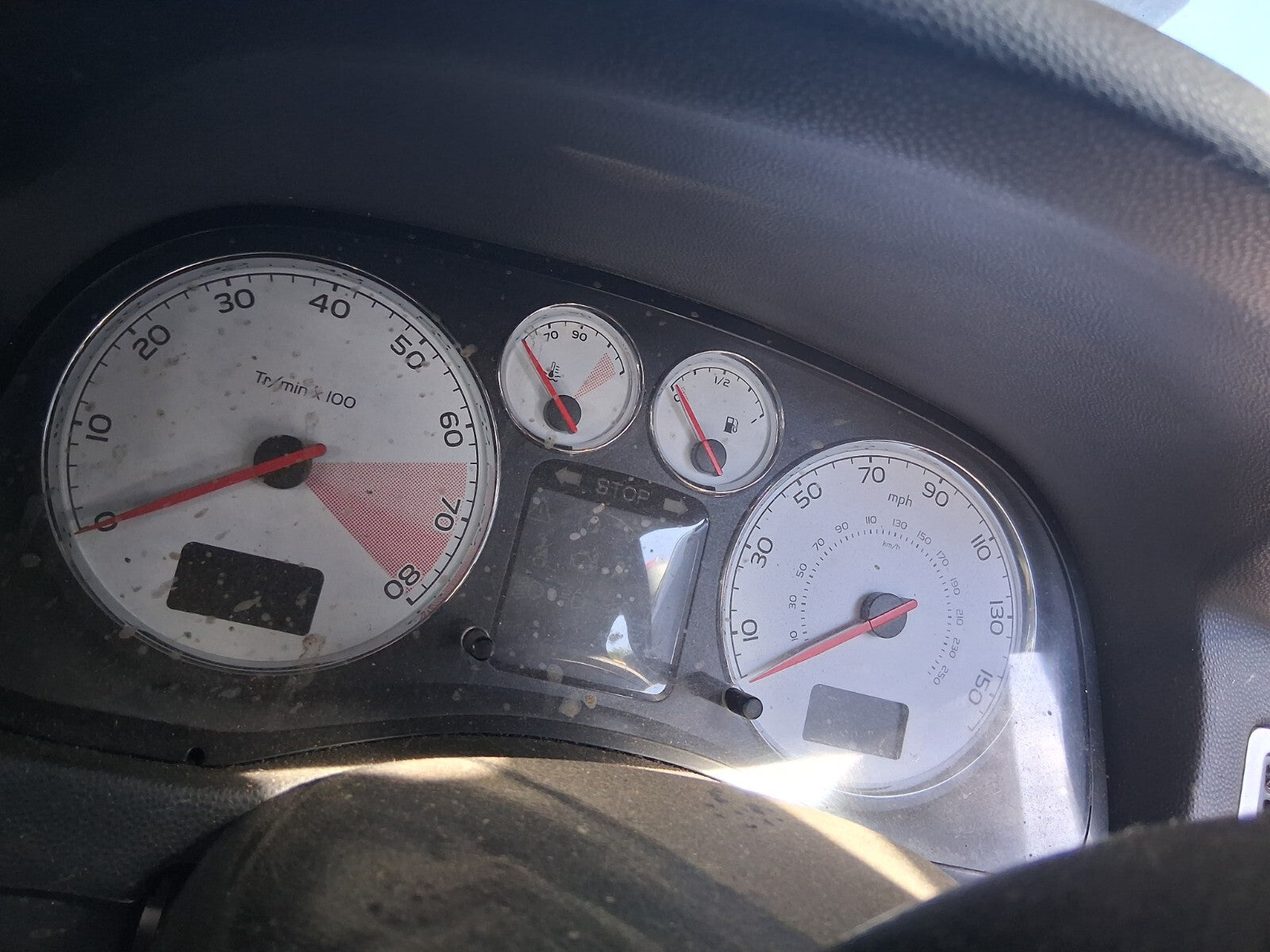 2006 PEUGEOT 307 1.5 PETROL SPEEDO SPEEDOMETER INSTRUMENT CLUSTER GAUGE