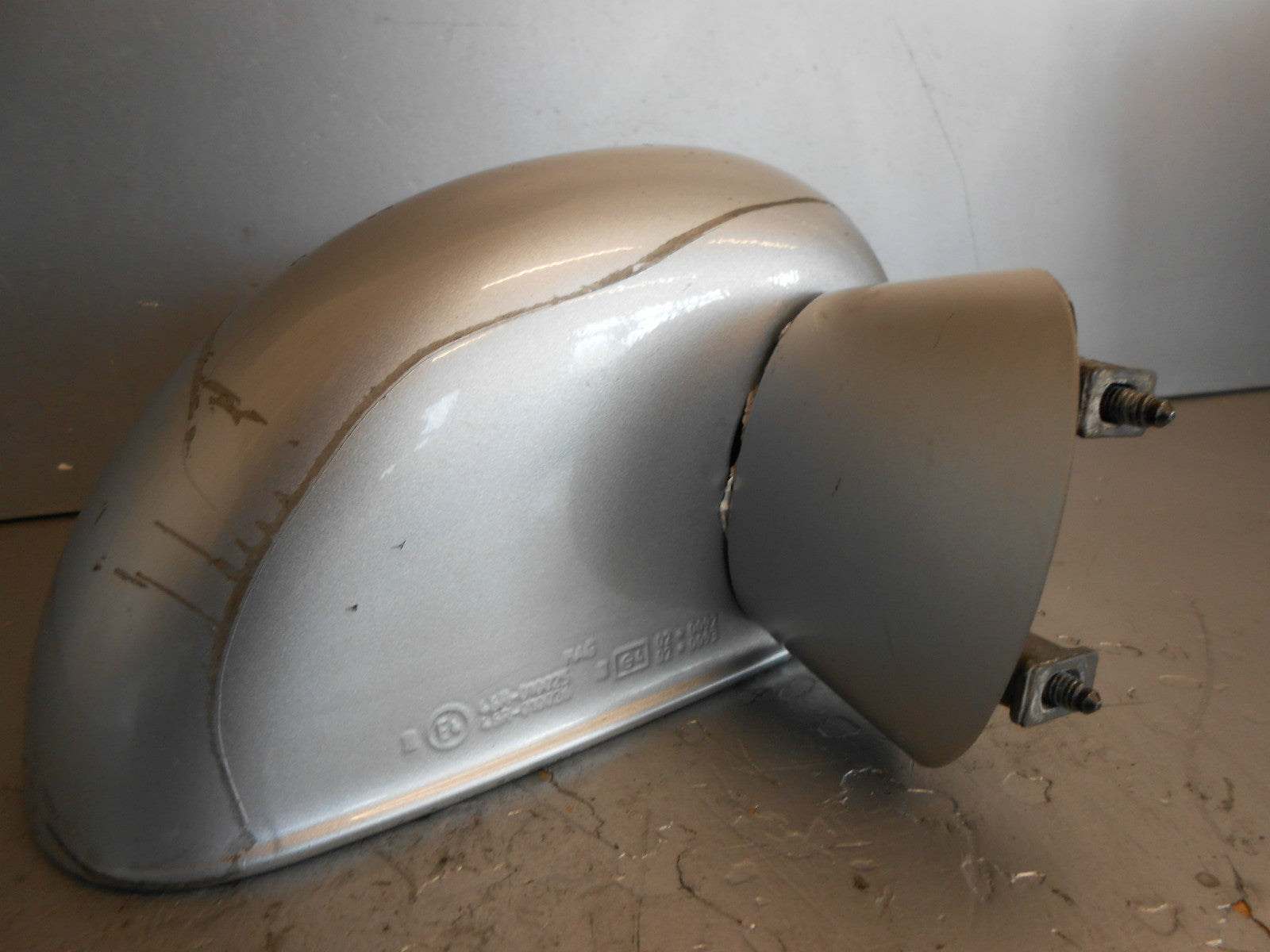 AUDI TT 8N 2001 OS DRIVER SIDE ELECTRIC DOOR WING MIRROR SILVER LY7W