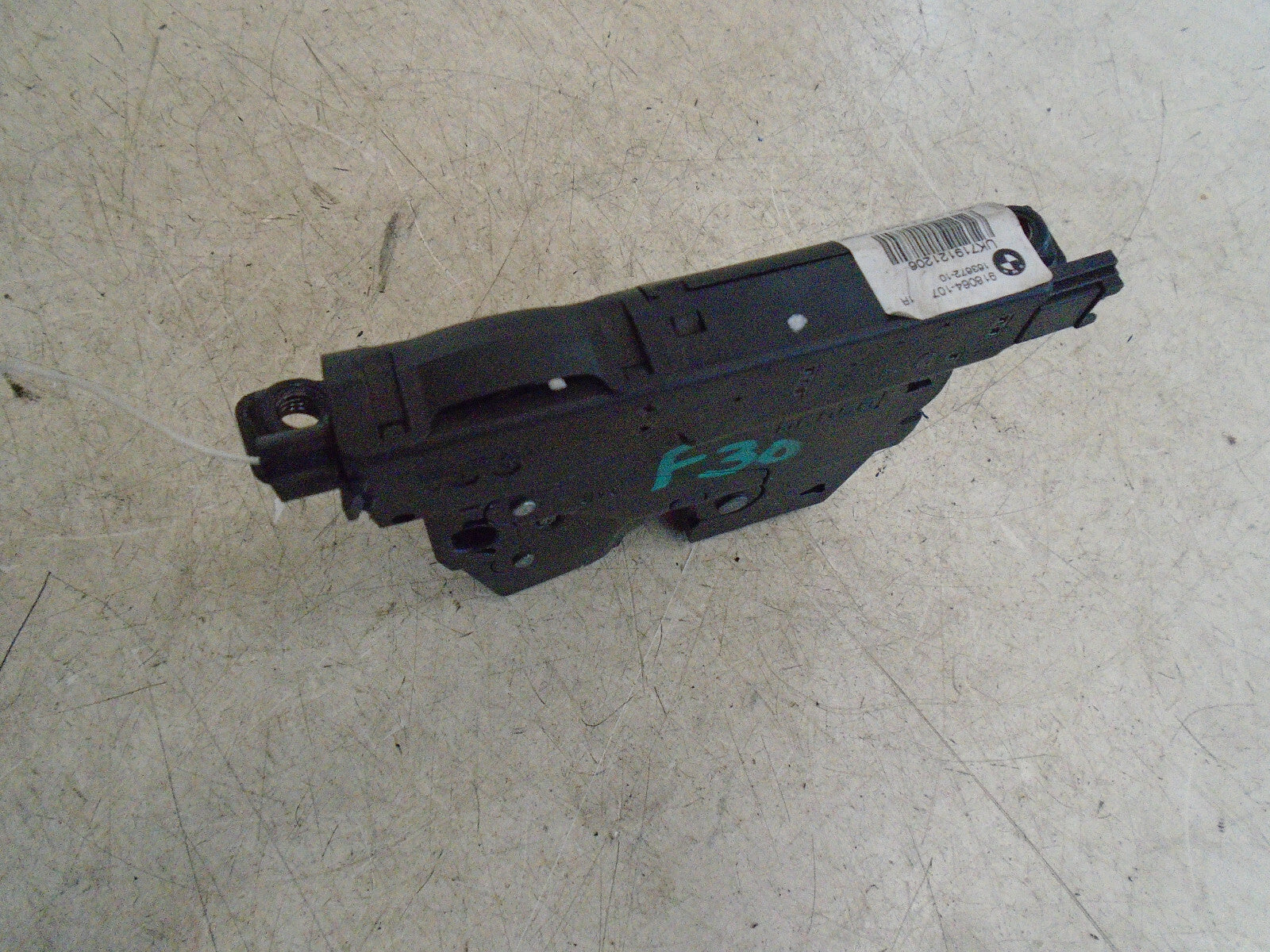 BMW 3 SERIES F30 2017 RAER TAILGATE BOOTLID LOCK MECHNAISM 7191212