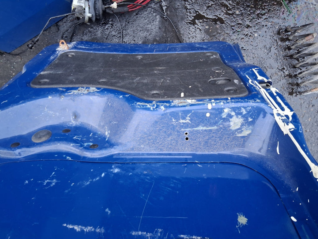 2016 FIAT FIORINO NSR PASSENGER SIDE REAR BACK DOOR WITHOUT HINGES BLUE