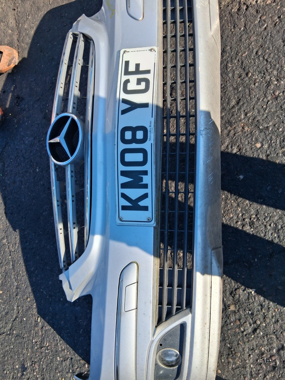 2008 MERCEDES B CLASS W245 FRONT COMPLETE BUMPER BADGE GRILL FOG LIGHTS SILVER