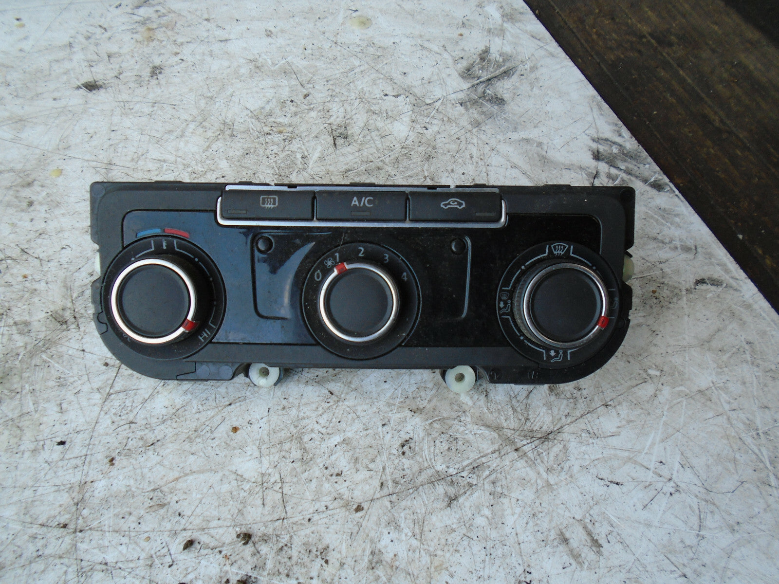 VW VOLKSWAGEN SCIROCCO 2015 HEATER AC CLIMATE CONTROL SWITCH PANEL 1K8907426