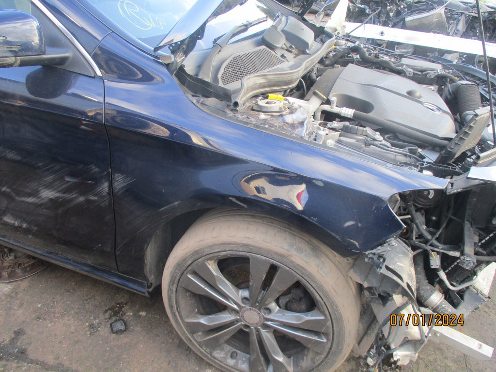 MERCEDES BENZ CLA 2016 C117 OSF DRIVER SIDE FRONT WING PANEL LUNAR BLUE 890