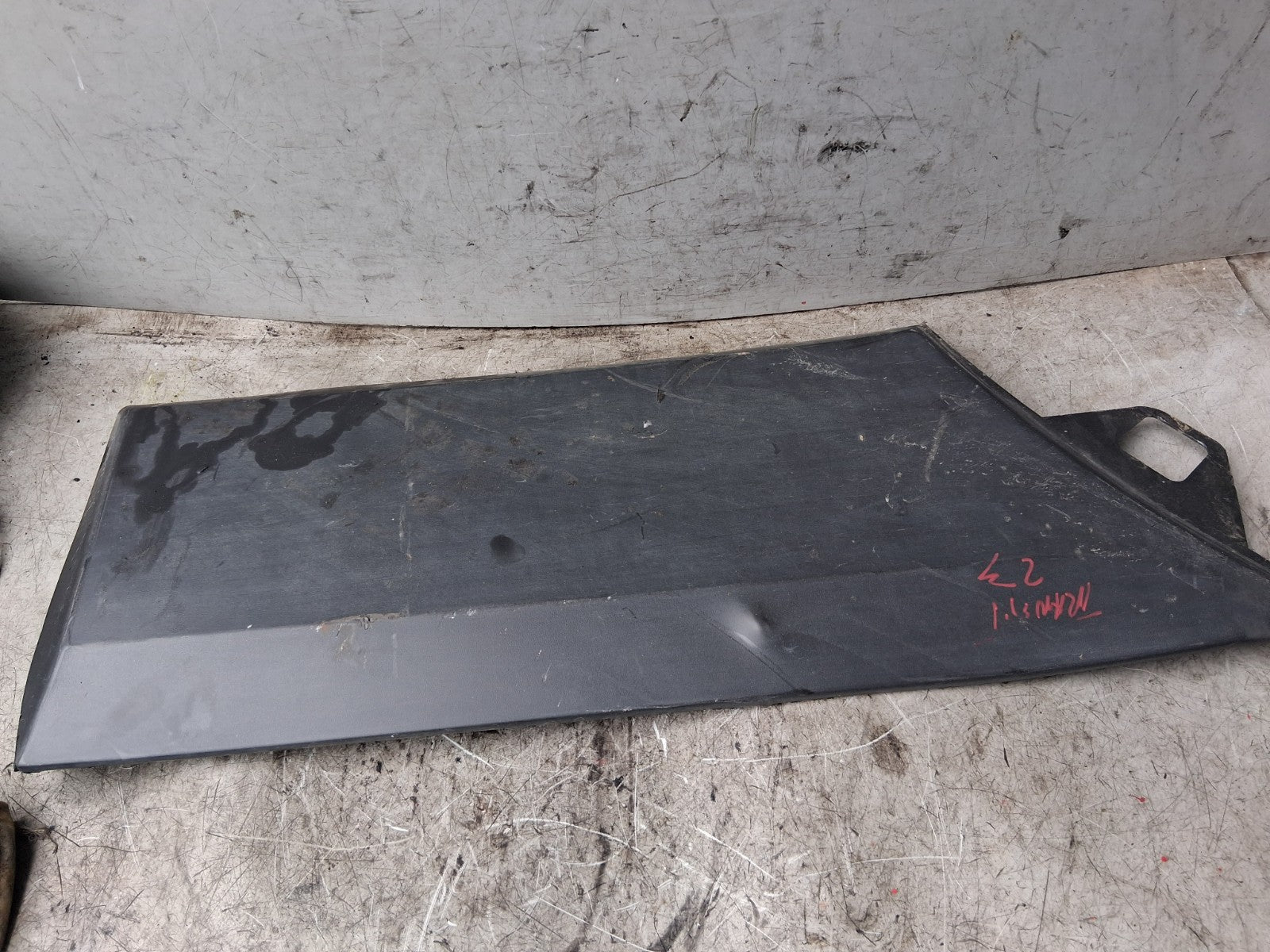 2023 FORD TRANSIT MK8 350 OSF FRONT DRIVER SIDE DOOR MOULDING TRIM BK31V29396