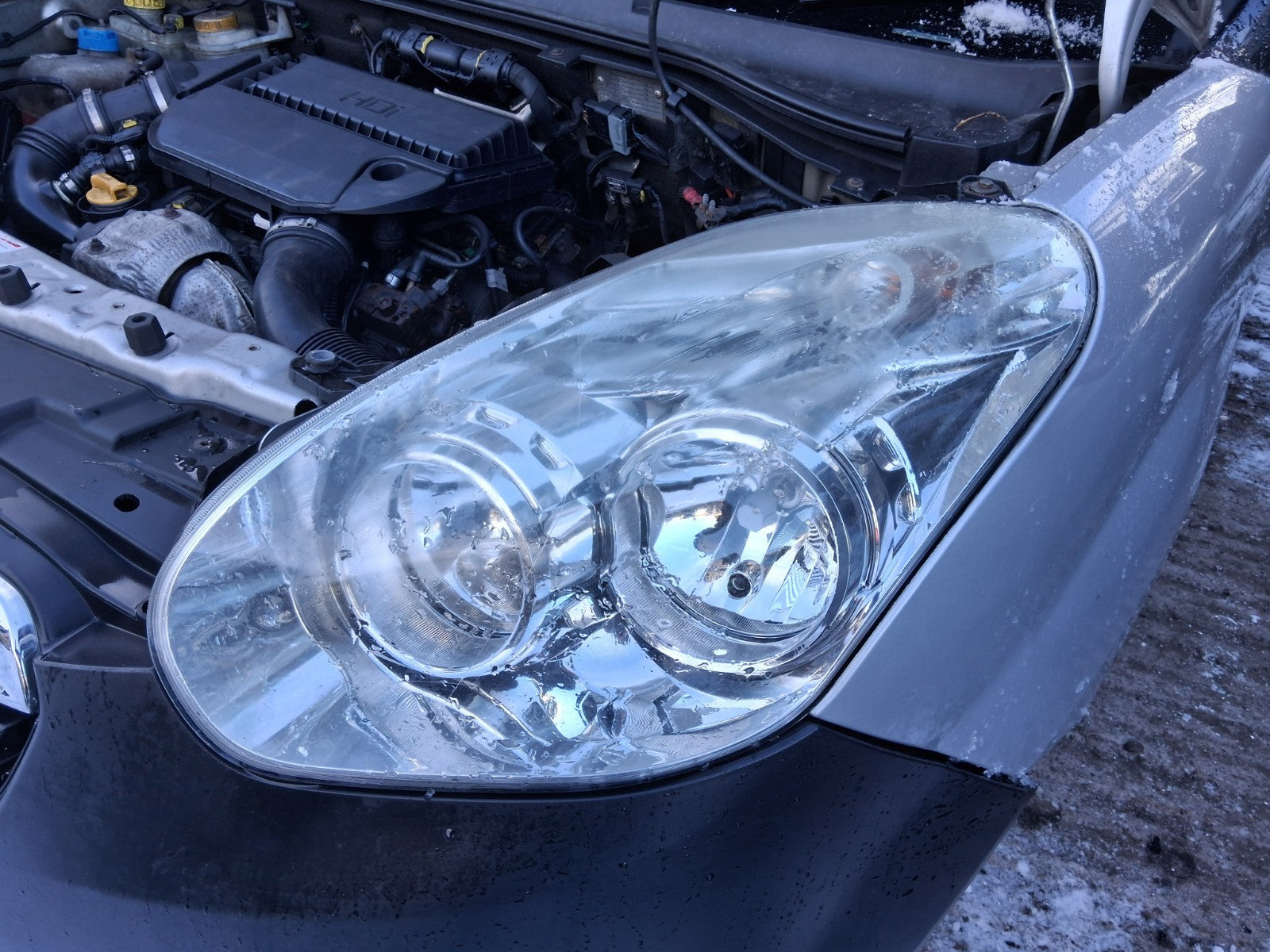 2015 VAUXHALL COMBO D NSF PASSENGER SIDE FRONT LEFT HEADLIGHT 51909057