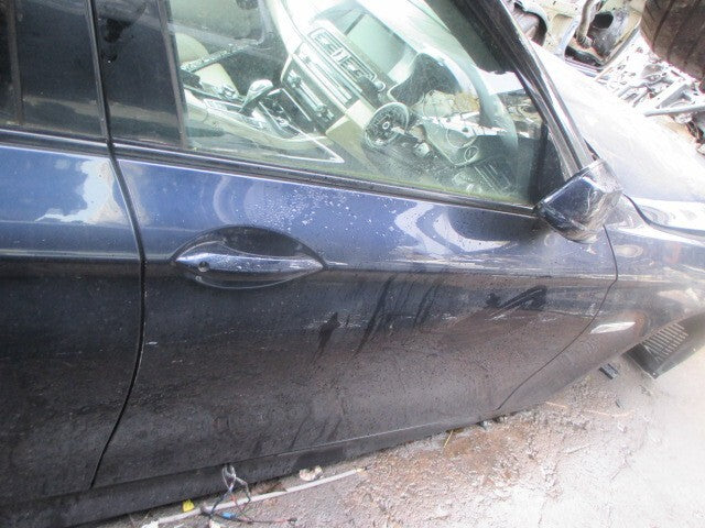 2012 BMW 5 SERIES F10 OSF DRIVER SIDE FRONT BARE DOOR IMPERIAL BLUE A89
