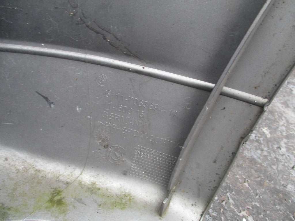 2005 BMW 5 SERIES E60 FRONT BUMPER BARE GREY SILVER