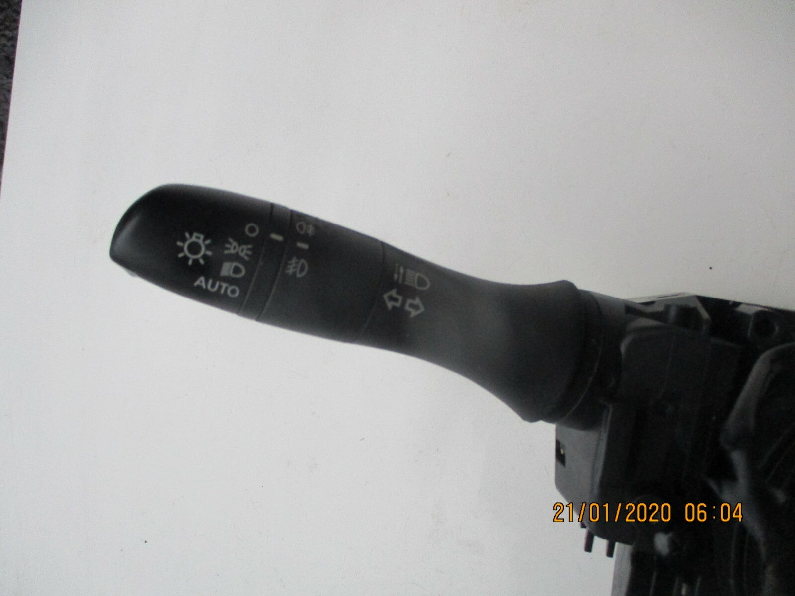 NISSAN QASHQAI J11 2018 INDICATOR WIPER CONTROL SWITCH STALK SQUIB 255544EA0A