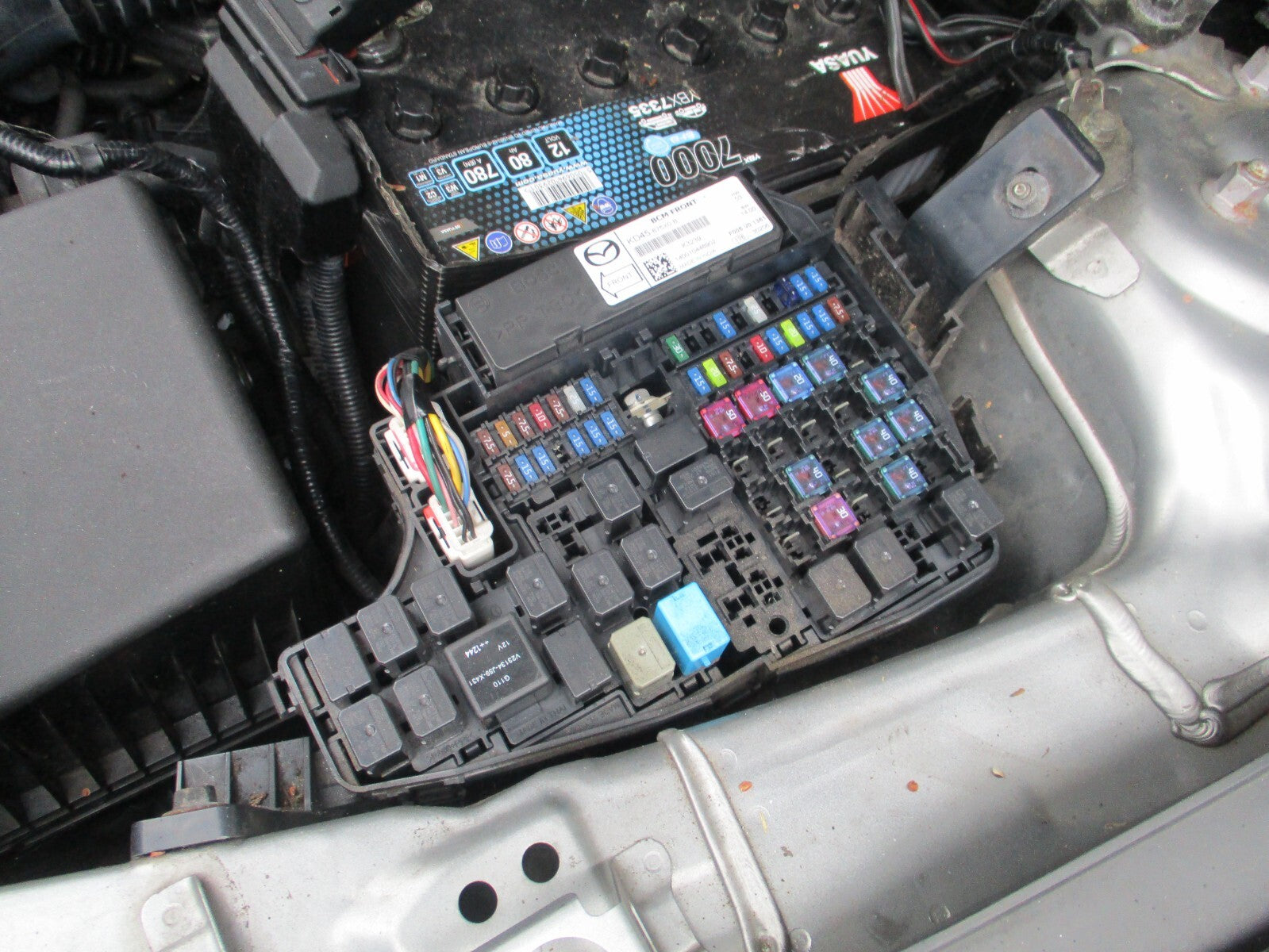 2013 MAZDA CX 5 MK1 FUSE BOX CONTROL MODULE RELAY BOX