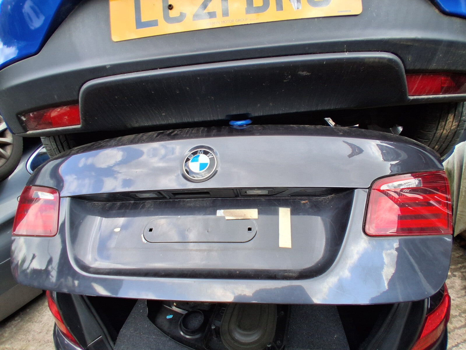 2012 BMW 5 SERIES F10 SALOON BARE TAILGATE BOOTLID SOPHISTO GREY II B90