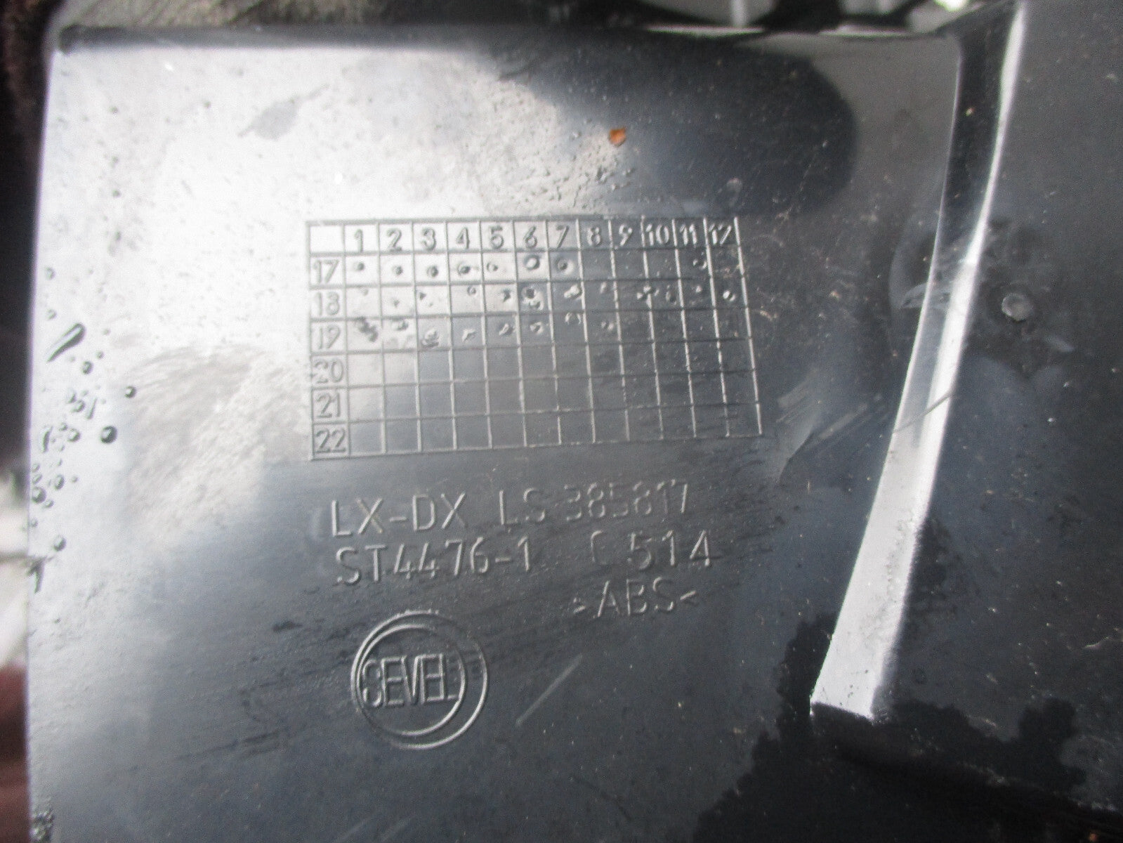 CITROEN RELAY 2020 OS DRIVER SIDE DASHBOARD AIR VENT LS385817