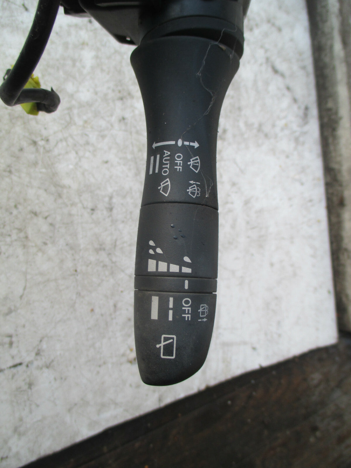 NISSAN QASHQAI J11 2018 COMBINATION WIPER INDICATOR STALK SWITCH SQUIB TRANSPOND