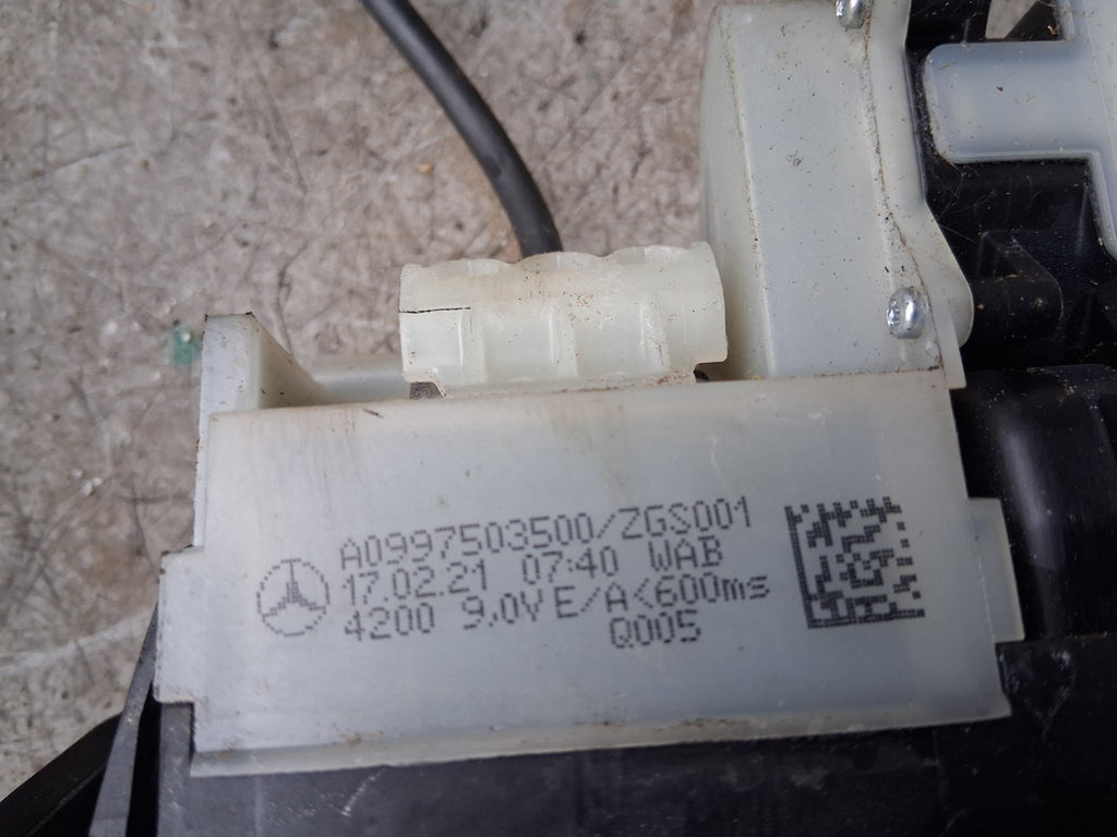 2025 MERCEDES BENZ GLA H247 REAR TAILGATE RELEASE HANDLE WITH CAMERA A0997503500