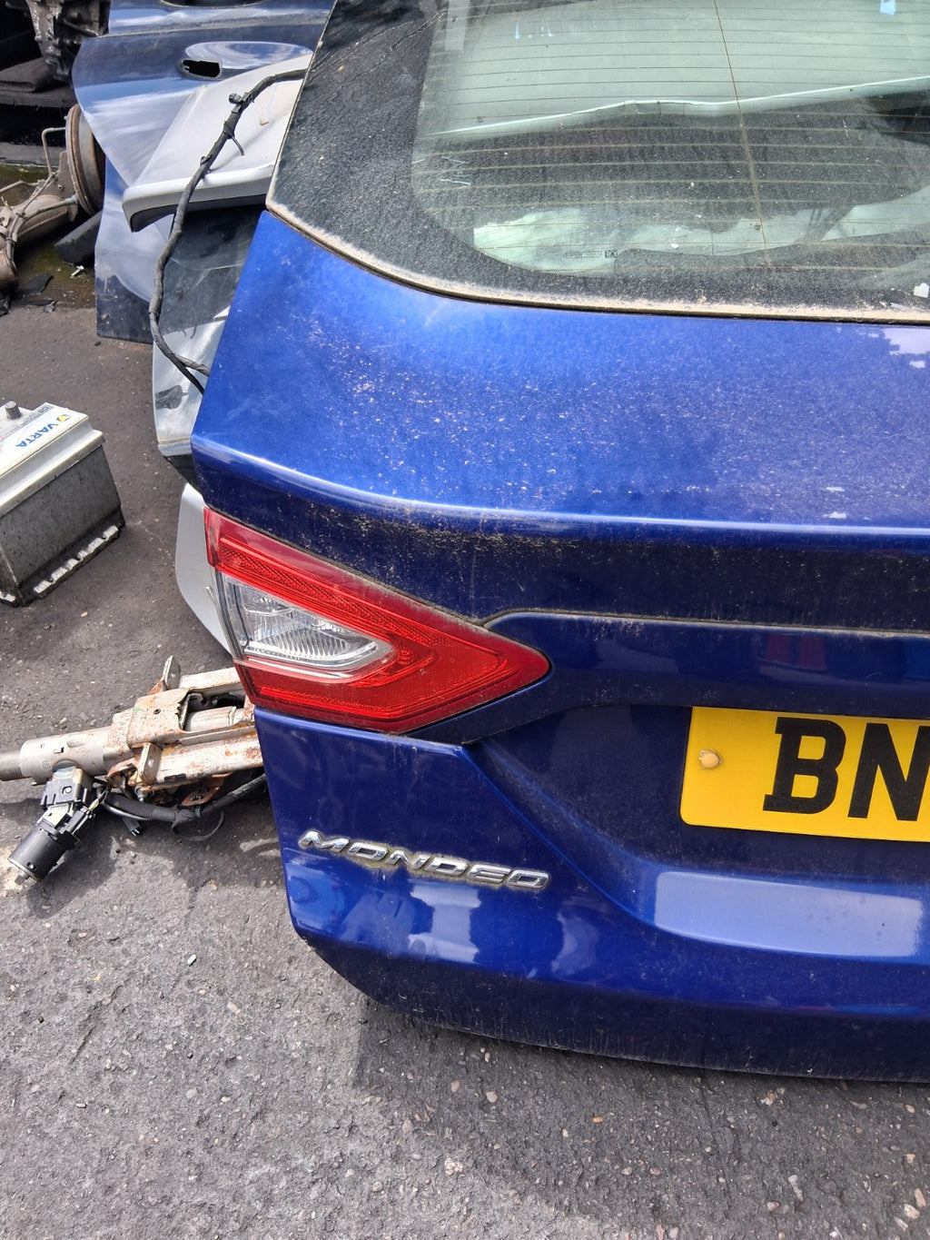 2017 FORD MONDEO MK5 HATCHBACK REAR COMPLETE TAILGATE BOOTLID BLUE LD