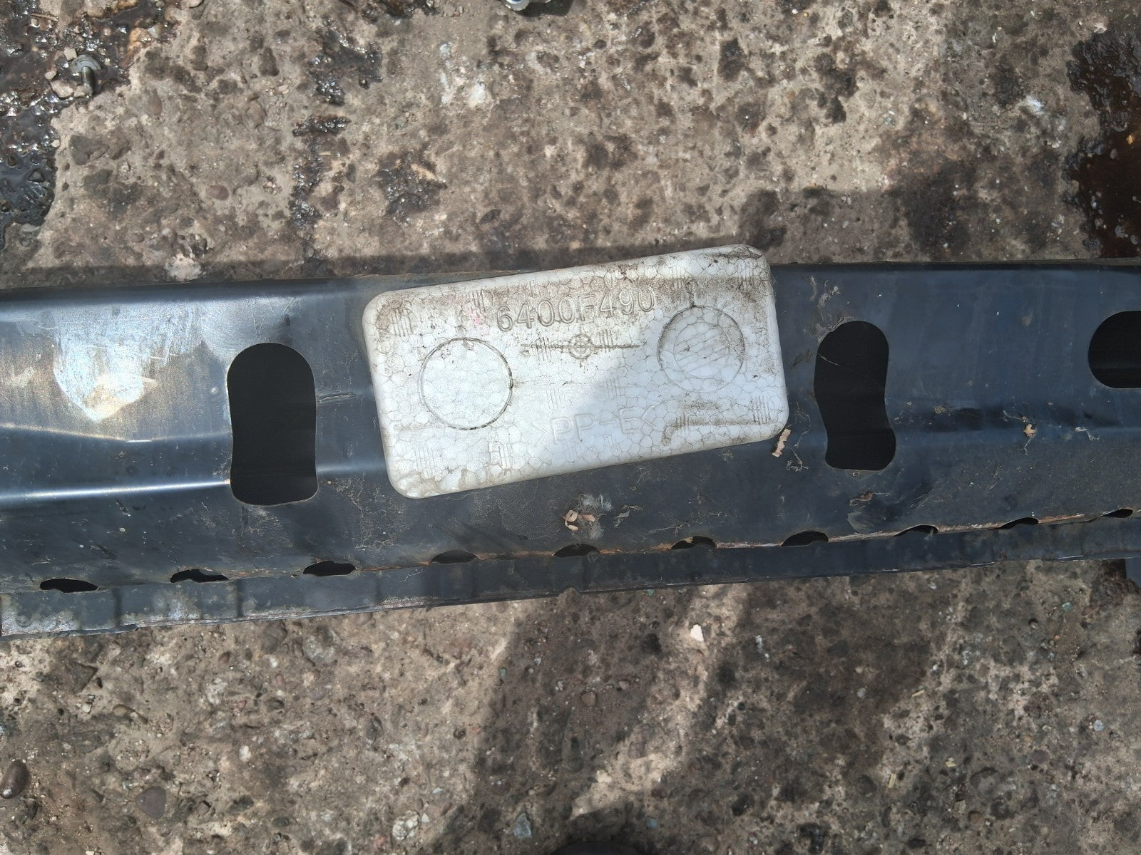 2018 MITSUBISHI OUTLANDER MK3 FRONT BUMPER CRASH BAR REINFORCEMENT BAR