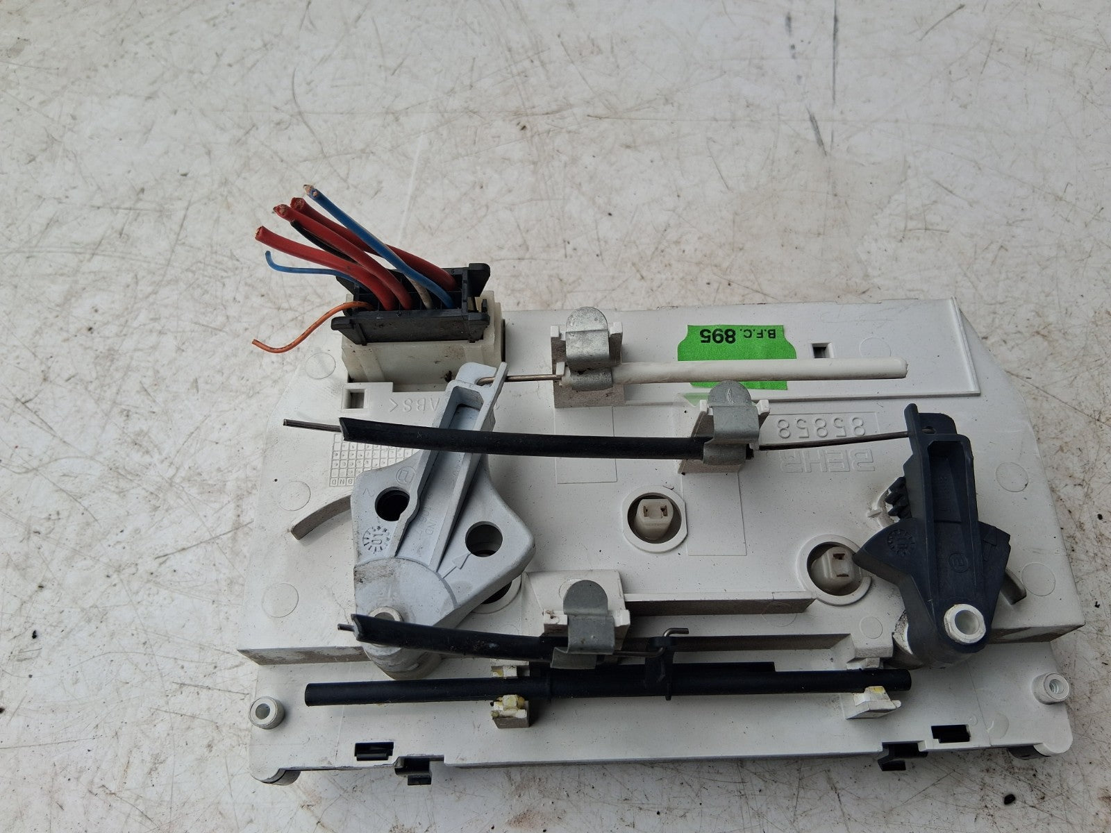 PEUGEOT 206 2001 HEATER AC CLIMATE CONTROL SWITCH PANEL