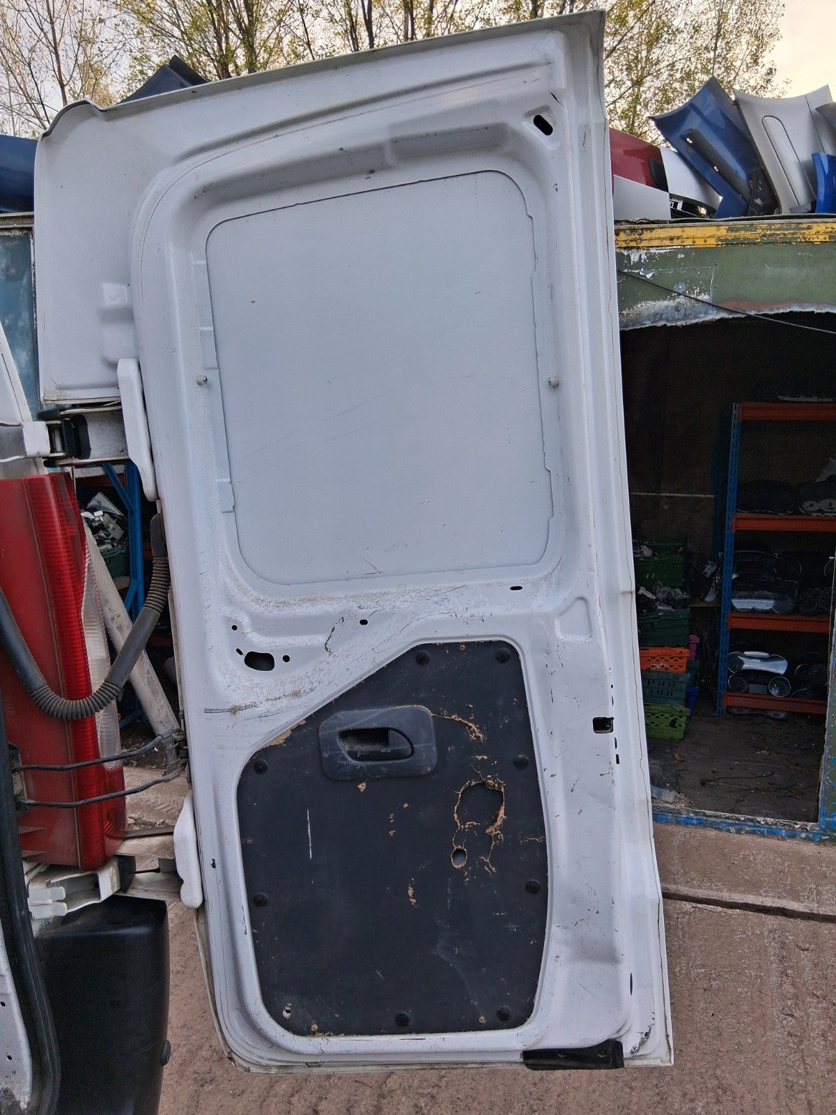 2016 CITROEN DISPATCH MK2 OSR DRIVER SIDE REAR RIGHT COMPLETE DOOR WHITE
