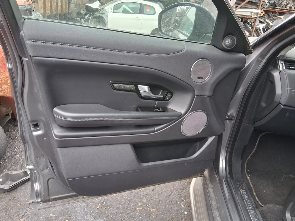 2016 RANGE ROVER EVOQUE L538 NSF PASSENGER SIDE FRONT LEFT DOOR CARD PANEL