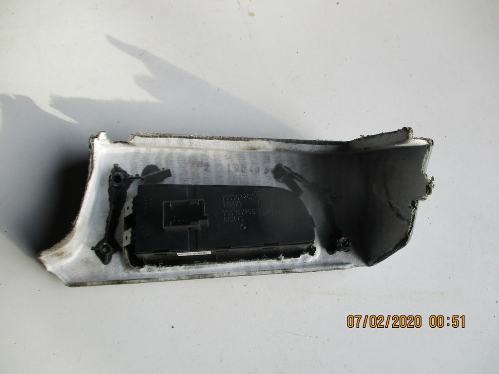FIAT GRANDE PUNTO 2006 HEADLIGHT AIM FOG LIGHT MENU ESC CONTROL SWITCH 735367267