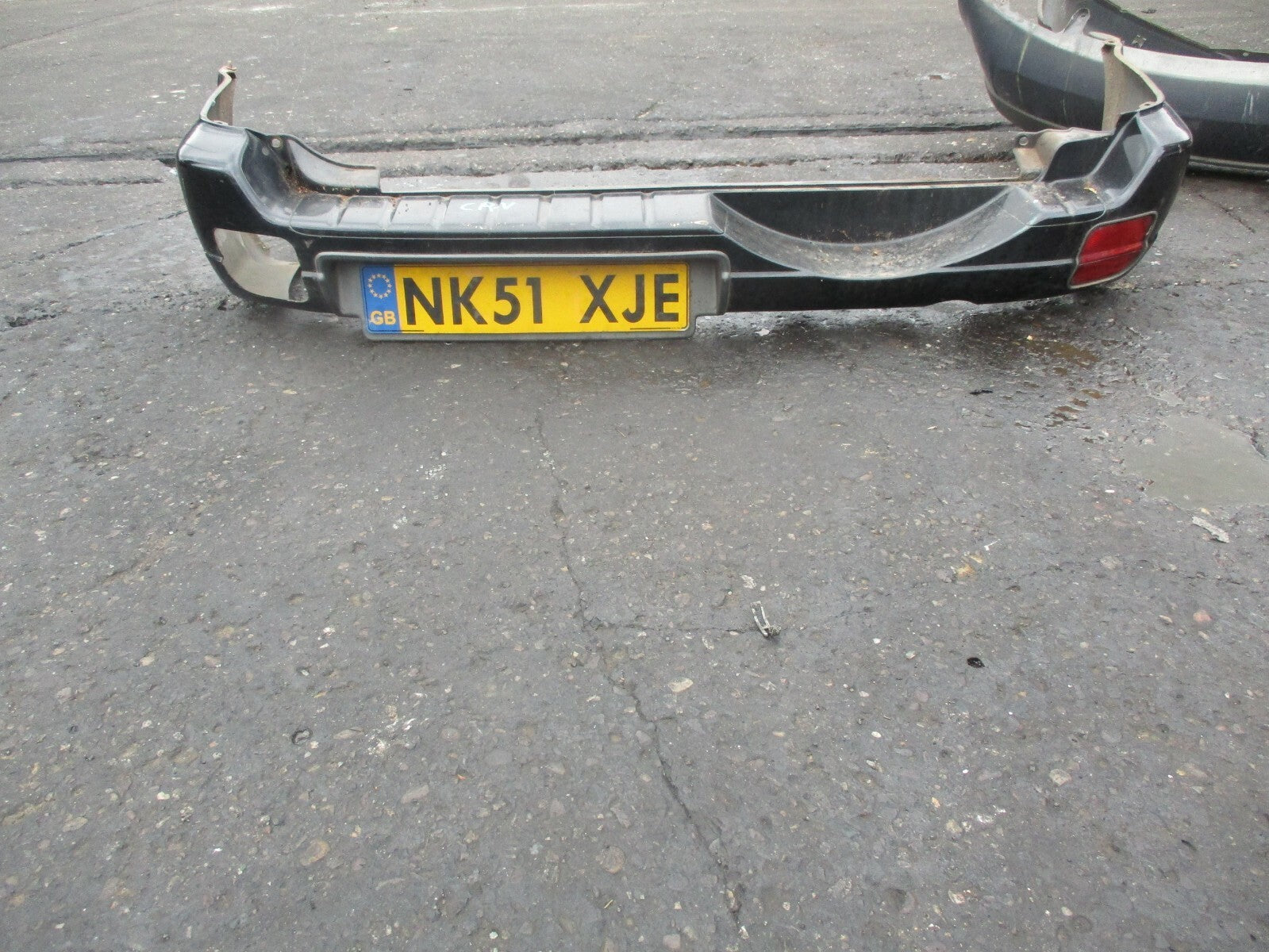 HONDA CRV MK2 COMPLETE REAR BUMPER BLACK