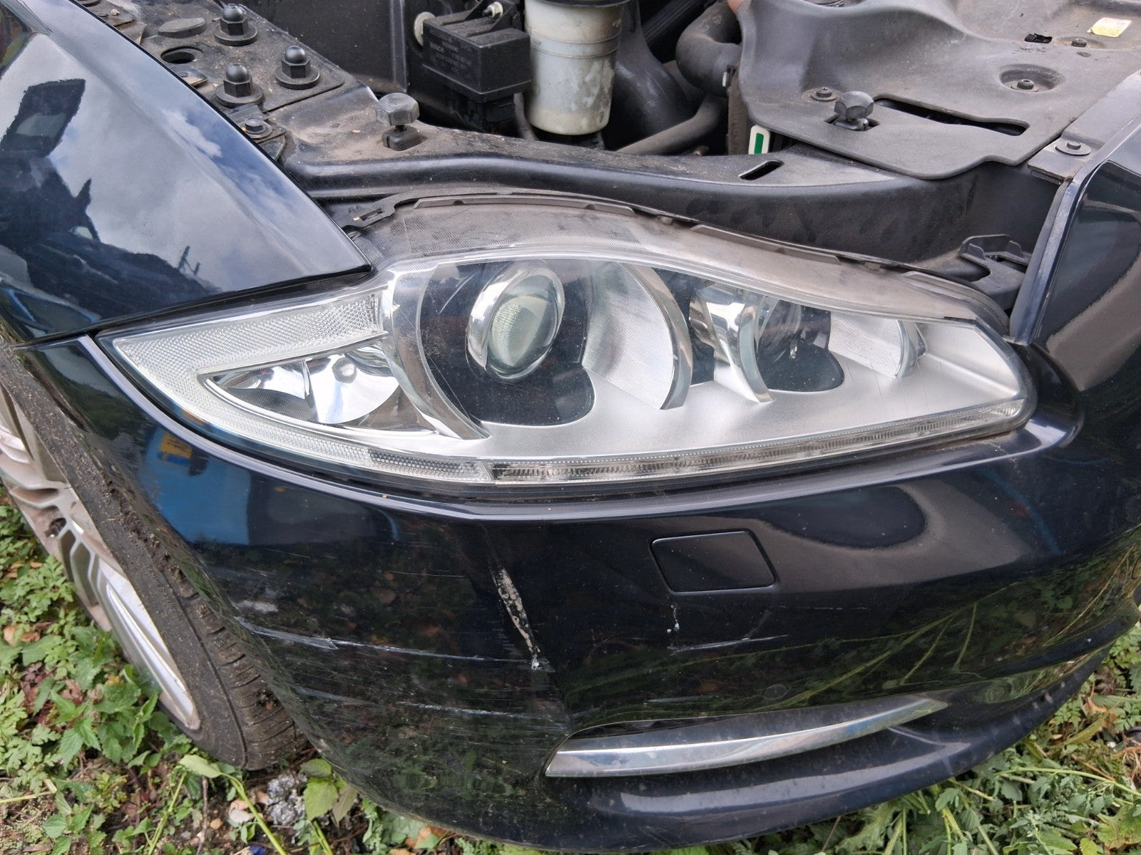 2012 JAGUAR XJ X351 OSF DRIVER SIDE FRONT RIGHT XENON HEADLIGHT
