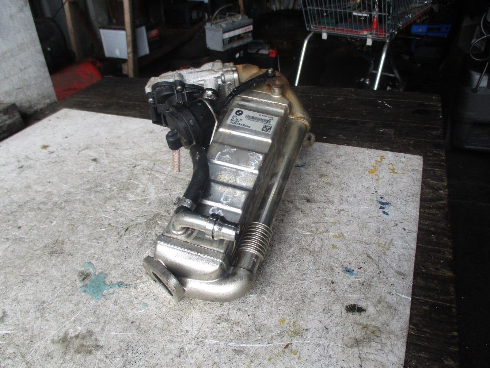 BMW X1 F48 2018 EGR VALVE WITH COOLER 8473163