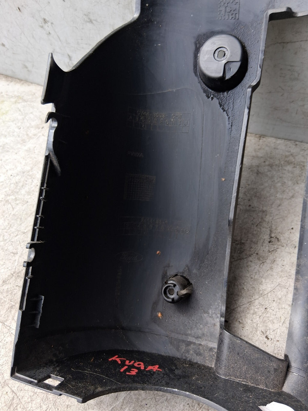 2013 FORD KUGA MK2 STEERING COLUMN LOWER COWL TRIM COVER CV443533