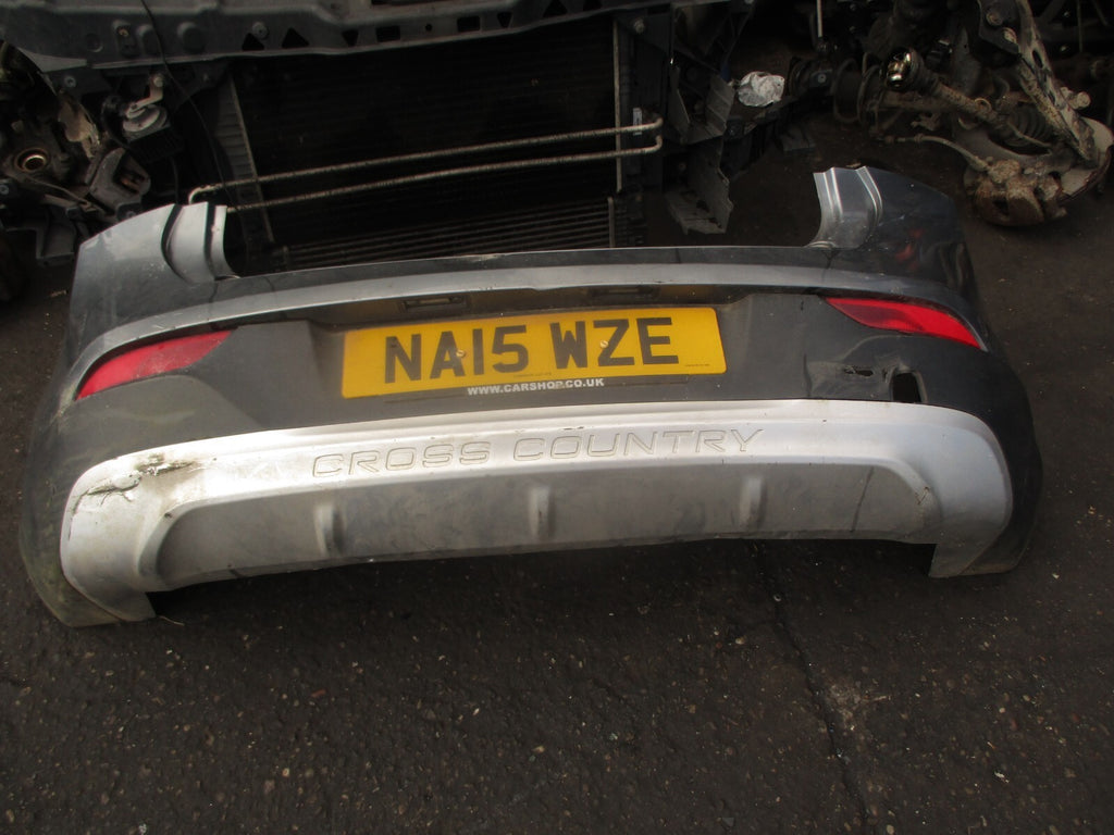 2015 VOLVO V40 D2 REAR BUMPER COMPLETE GREY