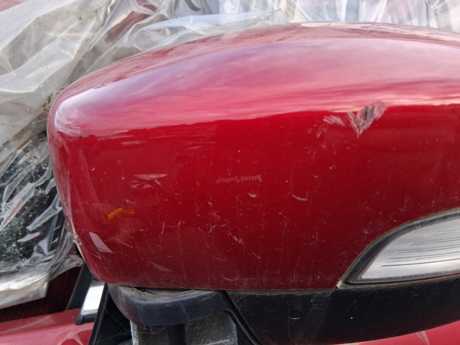 2021 FORD ECOSPORT MK2 NSF PASSENGER SIDE FRONT LEFT WING MIRROR RED