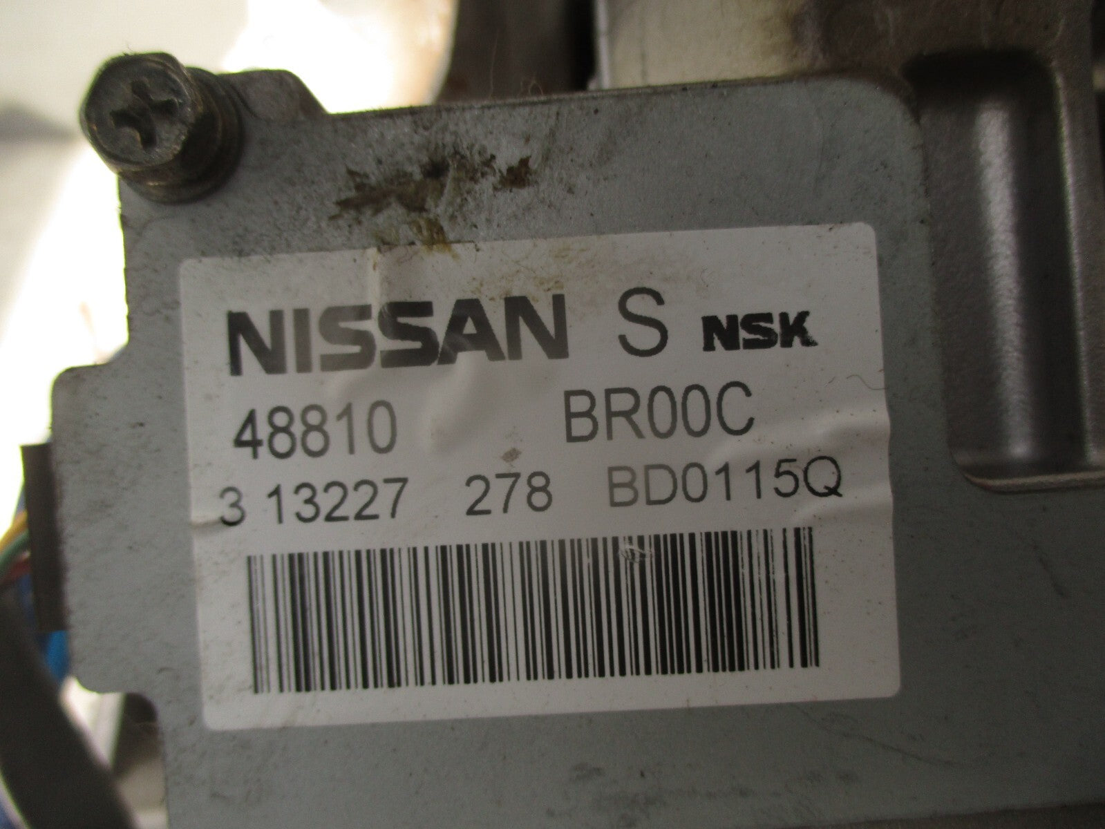 2012 NISSAN QASHQAI J10 1.6 PETROL ELECTRIC POWER STEERING COLUMN 48810BR00C