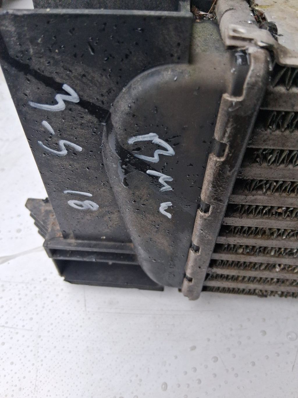 BMW 3 SERIES 2017 TURBO INTERCOOLER RADIATOR 17517600532