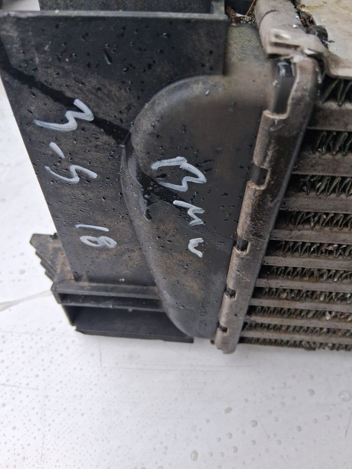 BMW 3 SERIES 2017 TURBO INTERCOOLER RADIATOR 17517600532