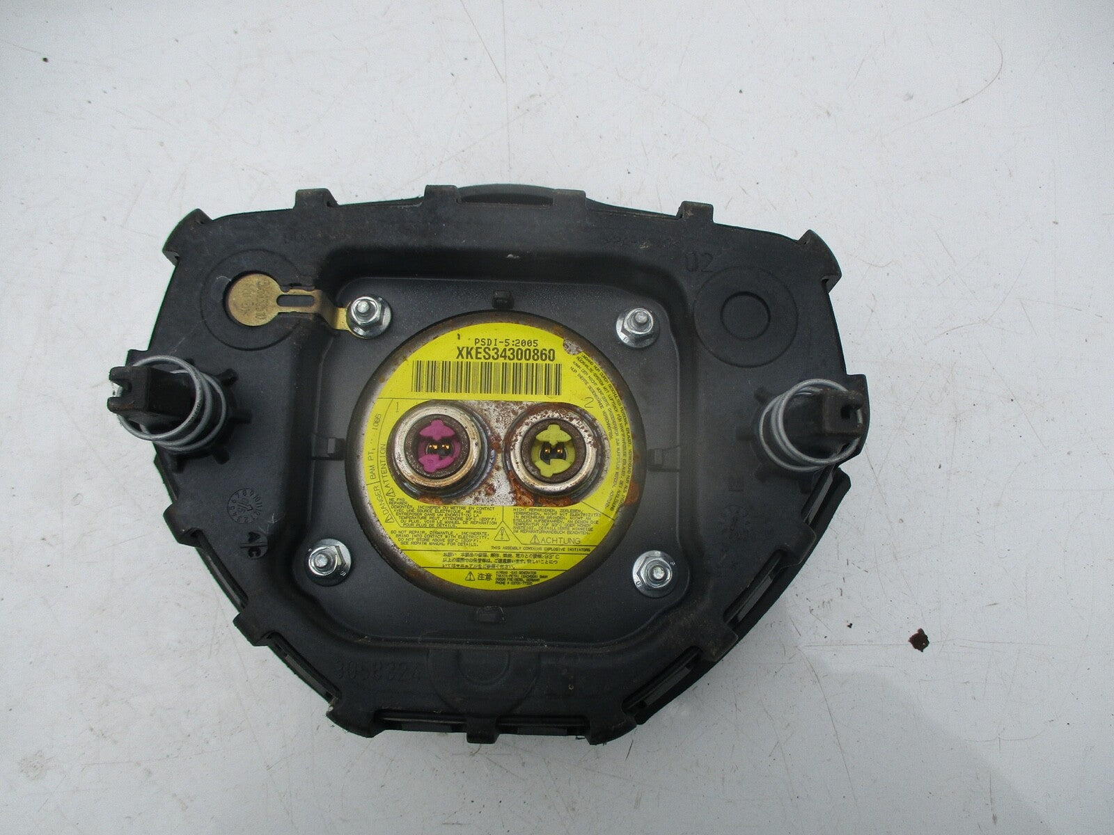 VAUXHALL ASTRA H 2007 STEERING WHEEL AIRBAG SAFETY BAG 498997212